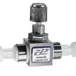 Thermo Fisher Scientific Cole-Parmer Multi-Turn 316 SS Needle NPT(F) Valve, 1/8 in., 130mL/min Water