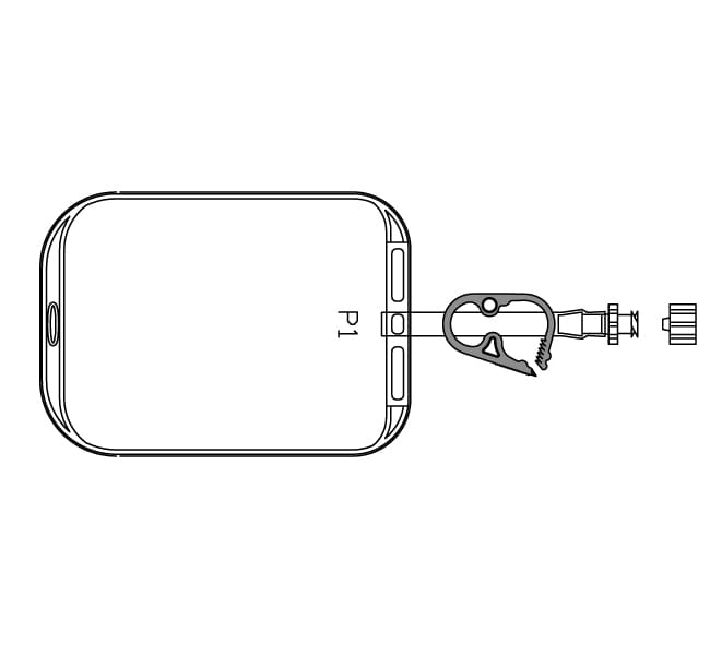 Thermo Fisher Scientific 2D Labtainer BioProcess Container (BPC), ASI 28 film, 1 port, Luer Lock body connector, 100 mL, 50 per case