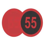 THERMAX  가역성 온도테이프 TOO HOT 인디케이터 55℃