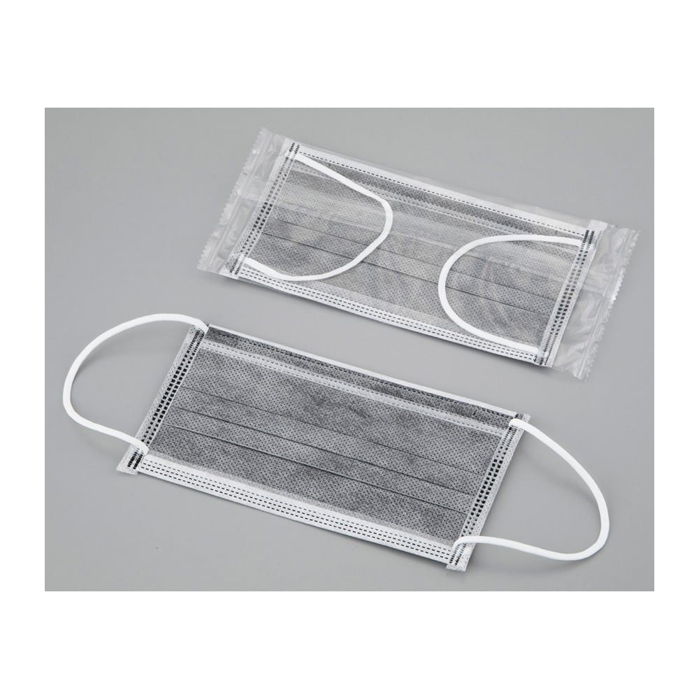 AS ONE High-performance activated carbon mask (4-layer type) Approx. 40% 50 sheets
