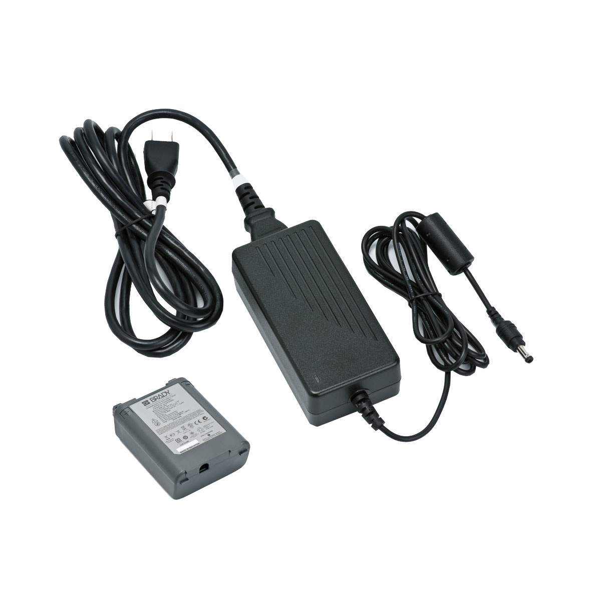 Brady BMP51 BMP53 M510 Lithium Ion Rechargeable Battery Pack with AC Adapter and Battery