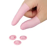 AS ONE CLEANKNOLL Disposable Rimless Finger Cots (Thickness : approx. 0.1mm) (Pink), 클린놀 일회용 림리스 핑거코트 (핑크)