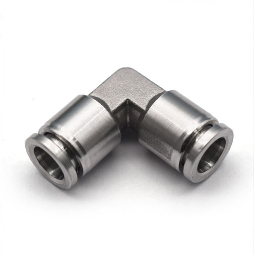 Viko Science SUS 304 스테인리스 엘보우 원터치 피팅 파이프 튜브 호스 연결관 Elbow 아답터 ss304 stainless onetochfitting