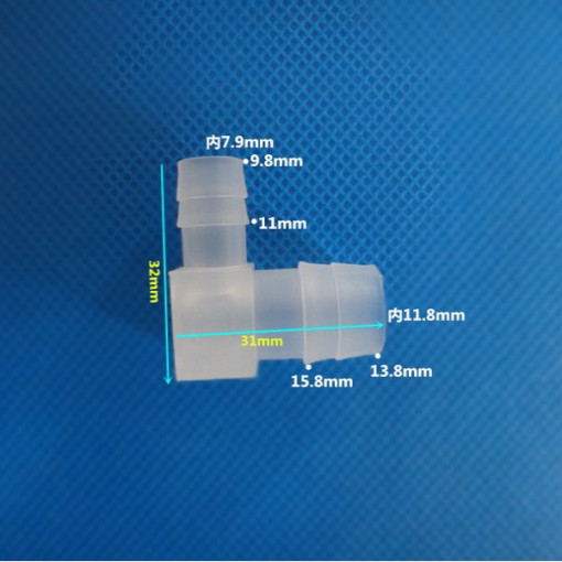 Viko Science 튜브 호스 커넥터 슬림형 엘보우 레듀서 피팅 PP 튜빙 Elbow 연결관 콘넥터 플라스틱 fitting PP plasticfitting 플라스틱피팅 elbow slim