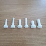 Viko Science PTFE 테프론 mm tap 미리탭 볼트 캡 플러그 클로저 마개 뚜껑 plug teflon 테프론플러그 마개 cap 실험용마개