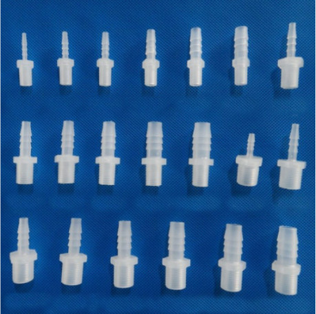 Viko Science 튜브 호스 니플 미리탭 mm tap PP connector tubing tube polypropylene[튜빙 커넥터 피팅 연결관 밸브 콘넥터 닛블 니쁠 일자 1자 플라스틱