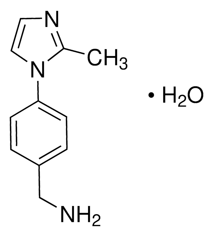 Merck 1-[4-(2-Methyl-1H-imidazol-1-yl)phenyl]methanamine hydrate