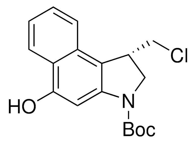 Merck (S)-tert-Butyl 1-(chloromethyl)-5-hydroxy-1H-benzo[e]indole-3(2H)-carboxylate