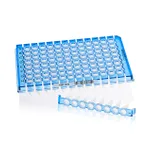 Thermo Fisher Scientific Armadillo Low-Profile PCR Strip Plate, 96 well, blue, white well