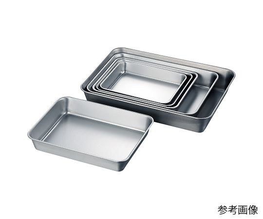 AS ONE Stainless Steel Square Tray (Matte type), 스테인리스 각형 트레이 (무광 타입)