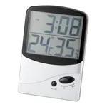 AS ONE Digital Thermo-Hygrometer (large Screen Type with Time Display), 디지털 온습도계(대화면, 시각표시)
