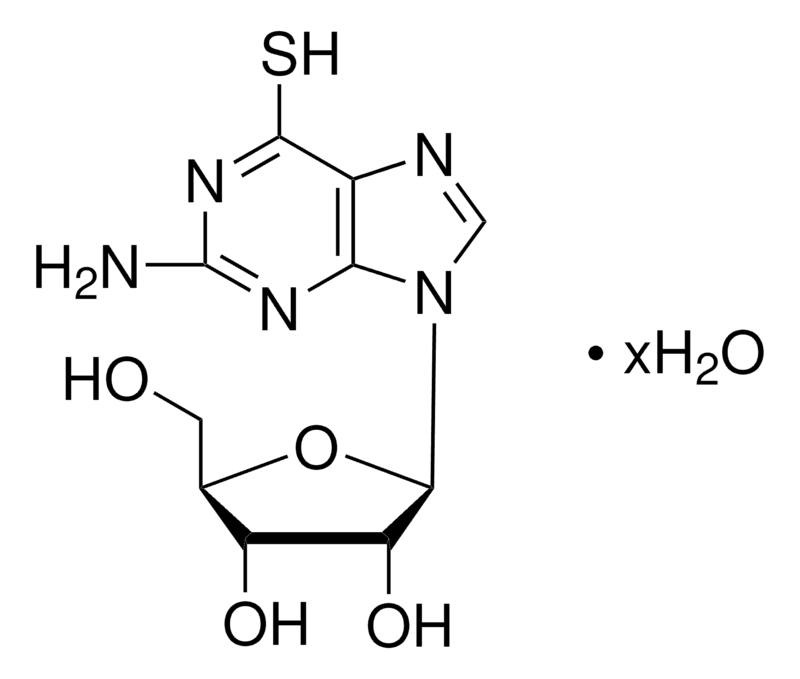 Merck (-)-2-Amino-6-mercaptopurine riboside hydrate