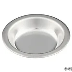 AS ONE Stainless Round Plate (Flat Edge), 스테인리스 둥근 접시 (플랫 엣지)