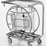Corning CellCube Culture System Clean Room Cart with Tray