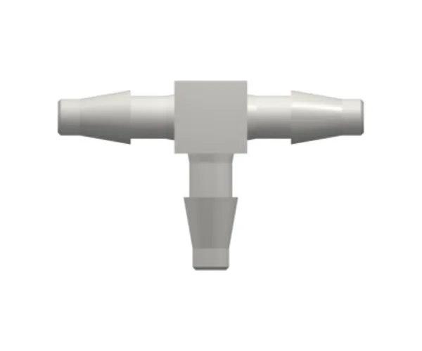 Tee Tube Fitting with Classic Series Barbs, 1/8` (3.2 mm) ID Tubing