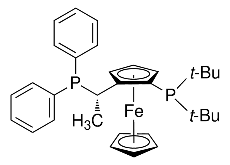 Merck (S)-1-[(RP)-2-(Di-tert-butylphosphino)ferrocenyl]ethyldiphenylphosphine