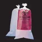 Bel-Art Biohazard Disposal Bag-Clear 투명 멸균 비닐백_외산