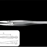 Ideal Tek Ceramic Replaceable Tip Tweezers 세라믹 교체 팁 포셉_135mm IT.7MZ.SA
