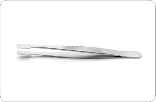 Ideal Tek Flat Tip Tweezers 평면 팁 포셉_120mm IT.34A.SA