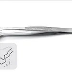 Ideal Tek Wafer Tweezers 웨이퍼 포셉125mm IT.4WF.SA