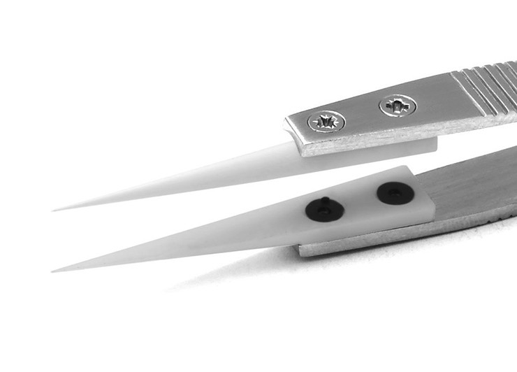 SIPEL 퀵 체인지 세라믹 핀셋 CW1615 Tweezer