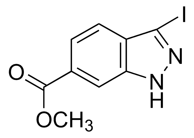 Merck 3-Iodo-1H-indazole-6-carboxylic acid methyl ester
