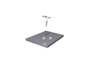 Waters Tubing Assembly, SS, Pump Head to Transducer