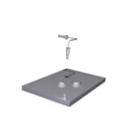 Waters Tubing Assembly, SS, Pump Head to Transducer