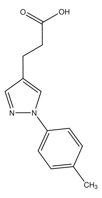 Merck 3-(1-p-Tolyl-1H-pyrazol-4-yl)propanoic acid