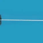 Thermo Fisher Scientific Nylon Bottle/Cylinder Brush, 18 in. Handle, 6 in. L , 2.375 in. Diameter