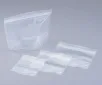 AS ONE Laminated Clear Sample Bag(with Zipper·HorizonTally Long Type), 라미네이트 지퍼백(가로타입)