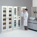 AS ONE Glassware Storage Cabinet (Dust Out R), 유리기구보관장 (더스트아웃 R)