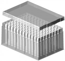 Bio Plas 5090-1 Clone-Pik of 96 Piks/Rack and 10 Racks/Case, Sterile, White, (Pack of 96)