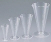 AS ONE Cornical Liquid Scale PMP, 코니컬 액량계(PMP제)