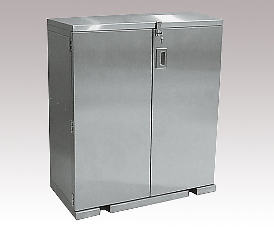 AS ONE 18-Liter Can Cabinet Double Door Type, 한말 캔 캐비넷 (양개문 타입)