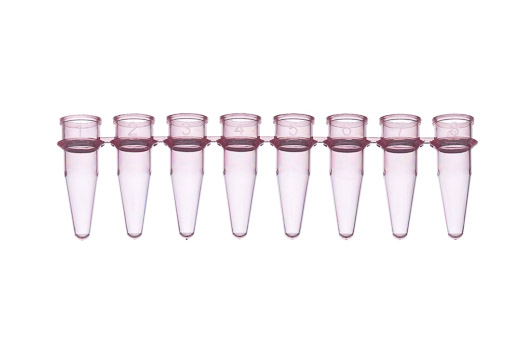 Greiner Bio One SAPPHIRE PCR 8-TUBE STRIPS, 0.2 ML, PP, RED,WITHOUT CAP, 125 PCS./BOX