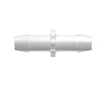 Straight Through Tube Fitting with 600 Series Barbs, 3/8` (9.5 mm) ID Tubing