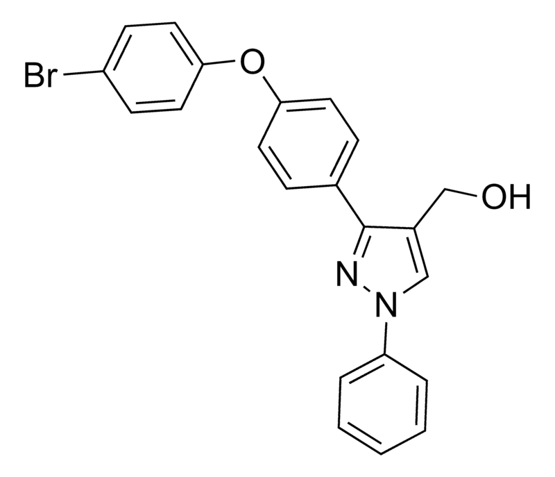 Merck (3-(4-(4-Bromophenoxy)phenyl)-1-phenyl-1H-pyrazol-4-yl)methanol