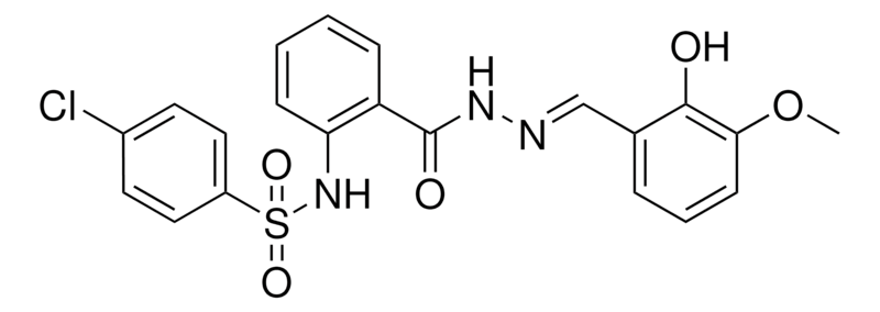 Merck 4-CL-N-(2-((2-(2-HO-3-MEO-BENZYL-