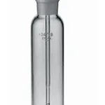 Thermo Fisher Scientific Kimble KimbleKontes Tall Form Gas Washing Bottle with Medium Length Joint and Kimflow Cylinder