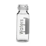 Waters Deactivated Clear Glass 12 x 32 mm Screw Neck Vial, 2 mL Volume, 100/pk