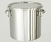 AS ONE Stainless Steel Sealed Tank, Electrolyte Polishing, SUS304, 스테인리스밀폐 보존탱크(전해연마 타입)