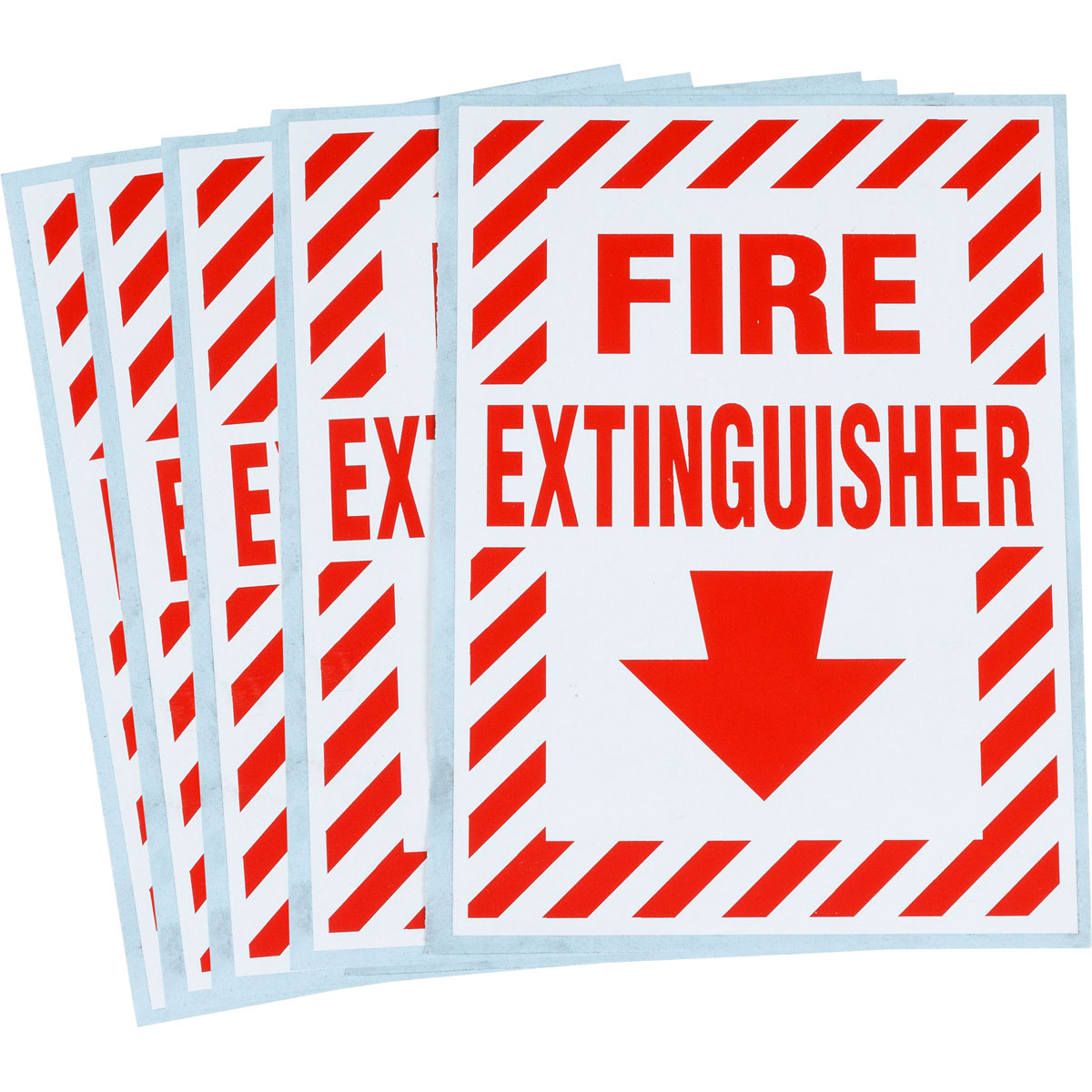 Brady Fire Extinguisher Sign