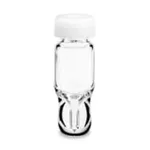 Waters LCMS Certified Clear Glass 12 x 32 mm Screw Neck Total Recovery Vial, with Cap and Preslit PTFE/Silicone Septum, 1 mL Volume, 100/pk