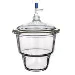AS ONE Upper Mouth Desiccator Glass(with Valve), 상구 데시케이터(밸브 부속)