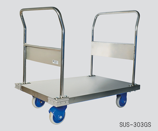 AS ONE Quiet Stainless Steel Platform Truck, 정음 스테인리스 대차