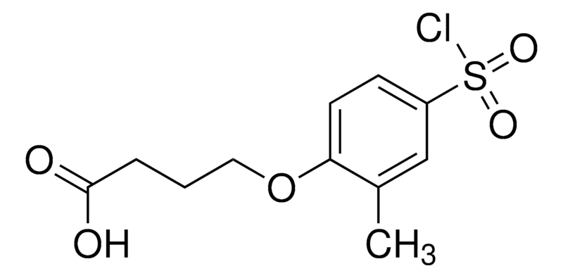 Merck 4-[4-(chlorosulfonyl)-2-methylphenoxy]butanoic acid