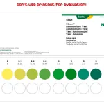 Merck AMMONIUM TEST 0.2 - 0.4 - 0.6 - 1 - 2 -