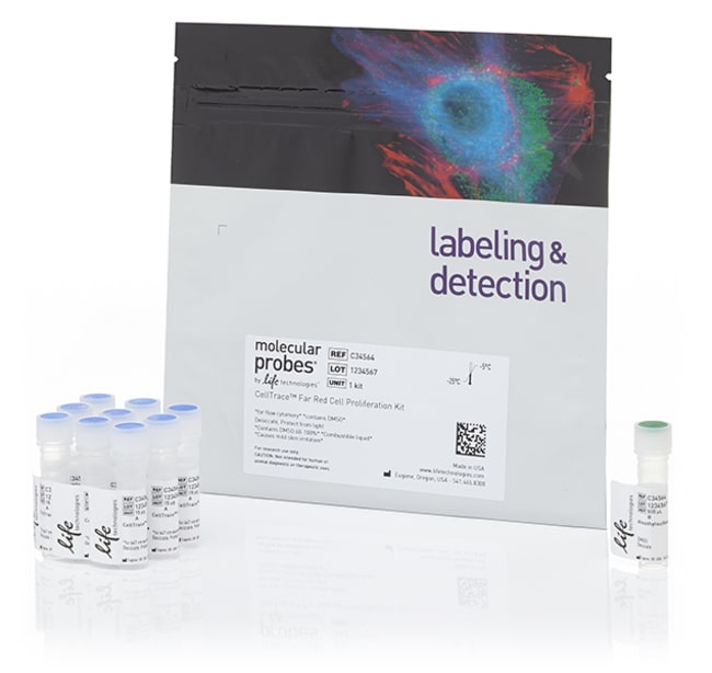 Thermo Fisher Scientific CellTrace Far Red Cell Proliferation Kit, for flow cytometry, 180 assays kit