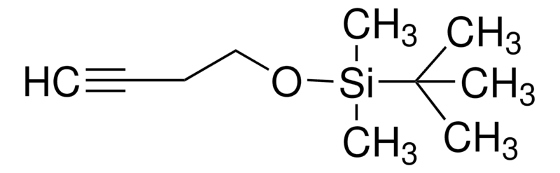 Merck 4-(tert-Butyldimethylsilyloxy)-1-butyne